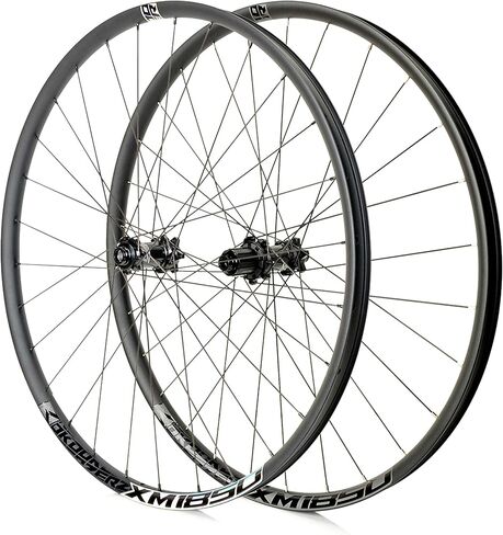 27.5 MTB Wheelset, XM1850 MTB Wheelset 27.5 Boost Thru Axle, MTB Rear Hub 28 Hole 12x148 Boost + MTB Front Hub 15x110,HG Cassette Replacement for Shimano 8-11 Speed and Sram PG Series in Saudi Arabia