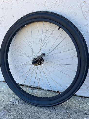 26 inch Black Coaster Brake Wheel Set Beach Cruiser Bike Bicycle with Tires and Tubes in Saudi Arabia
