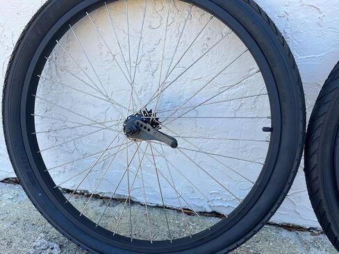26 inch Black Coaster Brake Wheel Set Beach Cruiser Bike Bicycle with Tires and Tubes in Saudi Arabia