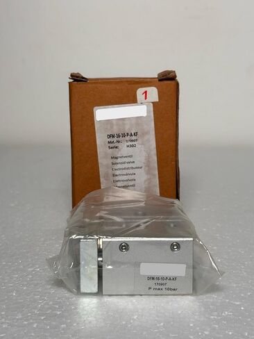 DFM-16-10 Compact Guided Cylinder, Double Acting, 16mm Piston, 10mm Stroke, 2-10 Bar 170907 in Kuwait