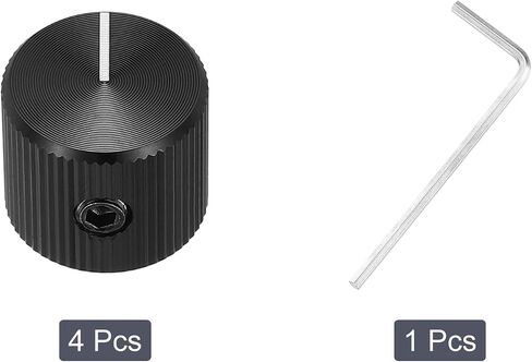 Meccanixity 2pcs مقابض الغيتار المعدنية ، وحدة التحكم في المجلد. in Kuwait