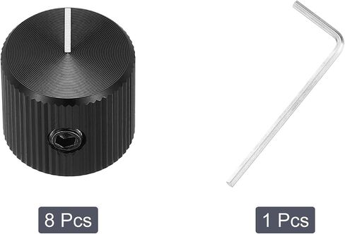 Meccanixity 2pcs مقابض الغيتار المعدنية ، وحدة التحكم في المجلد. in Kuwait