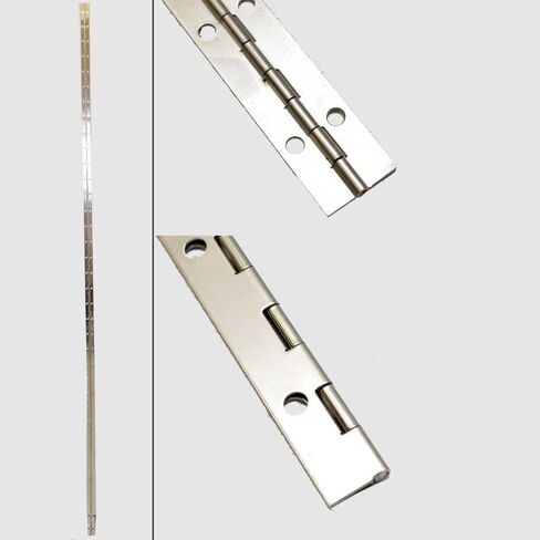 Hafele Boat Piano Hinge | 1 x 72 Inch Stainless in Saudi Arabia