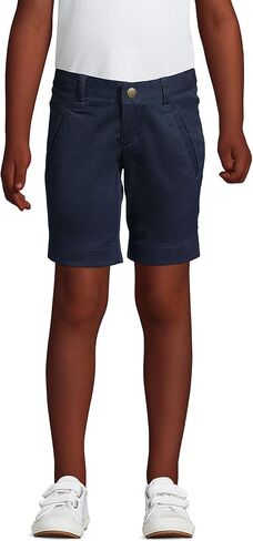 Lands' End School Uniform Girls Stretch Chino Bermuda Shorts in Saudi Arabia
