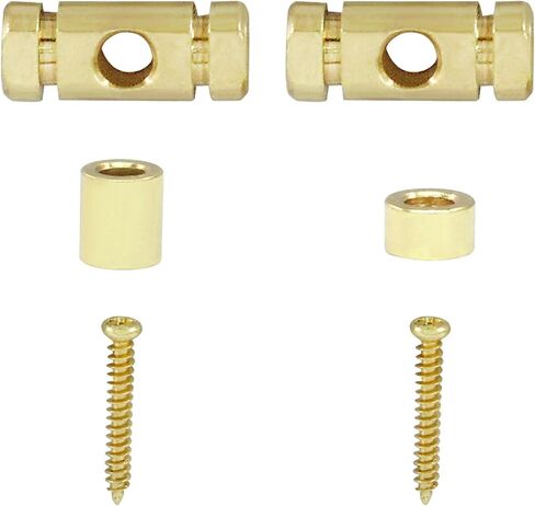 2Pcs Black Roller String Guides String Trees, Guide Replacement Part,Compatible with Fender Stratocaster and Telecaster Electric Guitars in Kuwait