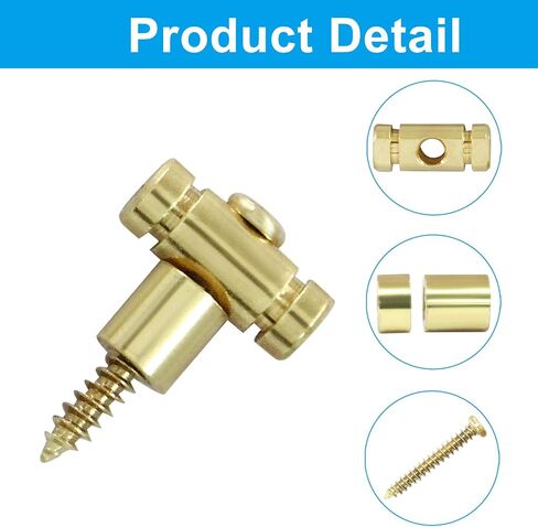 2Pcs Black Roller String Guides String Trees, Guide Replacement Part,Compatible with Fender Stratocaster and Telecaster Electric Guitars in Kuwait