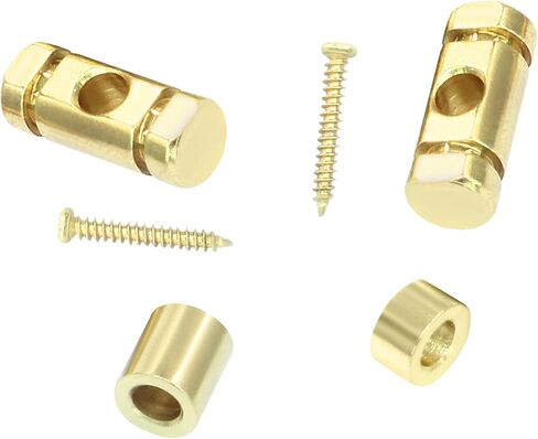 2Pcs Black Roller String Guides String Trees, Guide Replacement Part,Compatible with Fender Stratocaster and Telecaster Electric Guitars in Kuwait