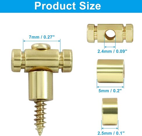 2Pcs Black Roller String Guides String Trees, Guide Replacement Part,Compatible with Fender Stratocaster and Telecaster Electric Guitars in Kuwait