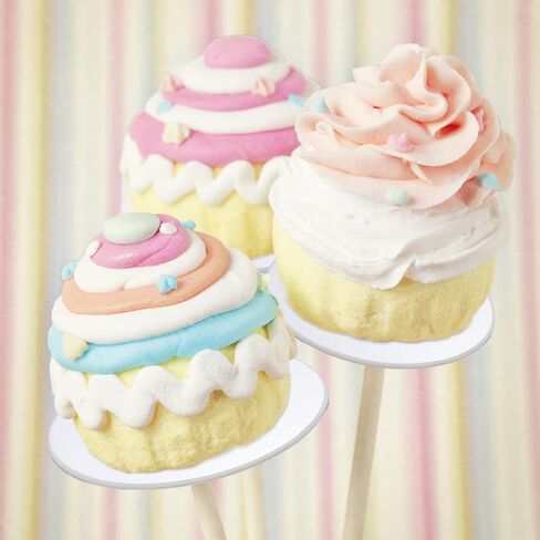 Geelin 50 Sets Round White Cake Pop Boards with Cake Pops 2 Inch Mini Cupcake Base Cardboard with Hole for Cupcakes Pastries Desserts Wedding Birthday Party Favors Treat Maker Supplies in Saudi Arabia