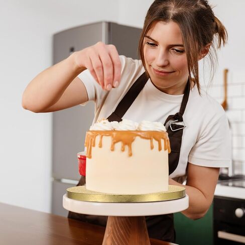 Uxcell 4pcs Cake Boards ، 6 بوصة مستديرة كعكة الطبل دائرة الكعكة قاعدة الشحوم in Saudi Arabia