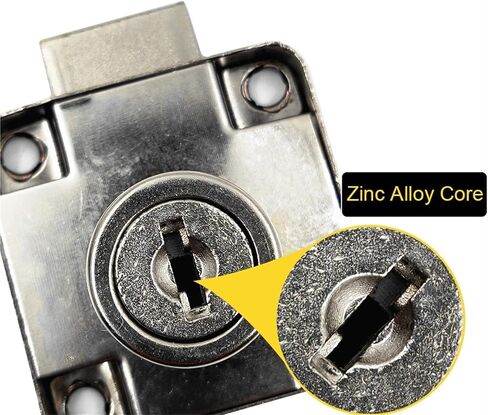 D19*L22MM Associory Accessories Hardware Alloy Core Corper Drailer Lock 1PCS in Saudi Arabia