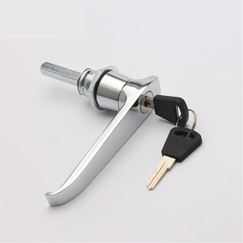 BS312 زنك سبيكة L شكل مقبض القفل مجموعة الباب 1pcs in Kuwait