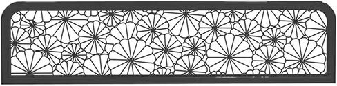 TIST Restaurant Partition Screen Commercial Partition Screen Office Hotel Study Room Partition Screen(Gold,11.8x39.4in) in Saudi Arabia