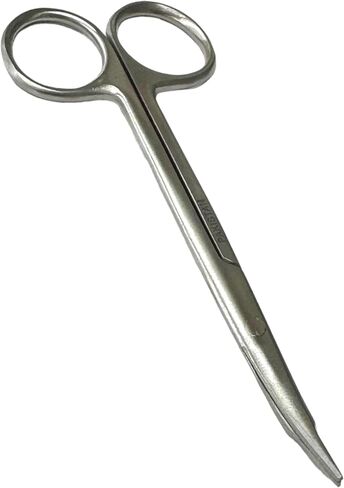 Premium 1Each -Steven Tenotomy Scissors 5" Curved Tip Stainless Steel Instruments -Blunt Tips blunt-tipped blades in Kuwait