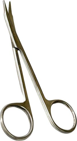 Premium 1Each -Steven Tenotomy Scissors 5" Curved Tip Stainless Steel Instruments -Blunt Tips blunt-tipped blades in Kuwait