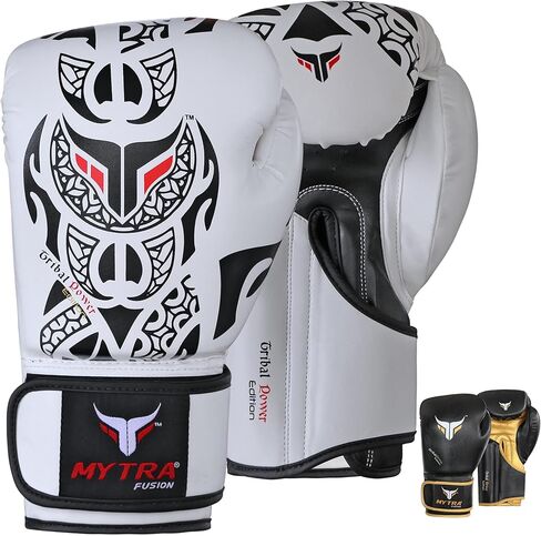 Mytra Fusion Boxing Gloves – Kickboxing Gloves for Men & Women Boxing Training Gloves MMA Muay Thai Gloves Punching Gloves in Kuwait