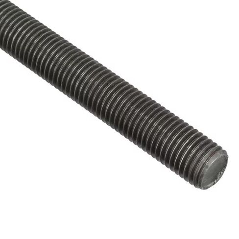 Fully Threaded Rod, 1"-8, 12 in, Steel, Grade 2, Plain Finish in Saudi Arabia
