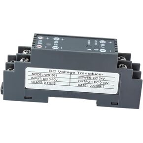 -10-10V Analog Signal Converter DC24V DC12V Analog DC Signal Isolation Transmitter 4-20mA 0-75mV 0-10V -10A 10A(Output 0-10V,Input 1-5V_1 in 1 Out_DC24V) in Saudi Arabia