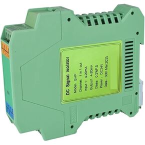 DC Analog Signal Isolation Transmitter Current Voltage Sensor 1 in 2 Out 0-10V 4-20mA 0-5V Signal Isolator DC24V 220V(1in 1 Out,Input 0-5V_Output 0-20MA_DC24V PWR) in Saudi Arabia