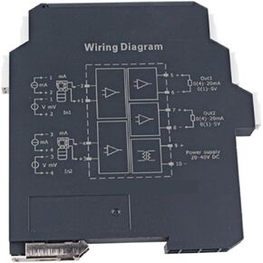 Ultra-Thin Signal Isolation Transmitter PT100 PT1000 Cu50 Cu100 Ni100, Ni1000 Multi-Channel Input, Output 4-20MA, 0-5V, 0-10V HYXC-NL(Ni1000,1 Input 1 Output_0-20MA) in Saudi Arabia