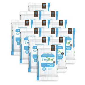 Flushable Wet Wipes Unscented | Plastic Free, Paraben & Alcohol Free | Hypoallergenic & Safe for Sensitive Skin | Soothing Aloe Formula | Adult Toilet Wipes (3 x 50 Counts Pack) 150 Counts in Kuwait
