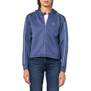 Lacoste Women's Ultra Dry Cropped Zip-up Sweatshirt in Kuwait