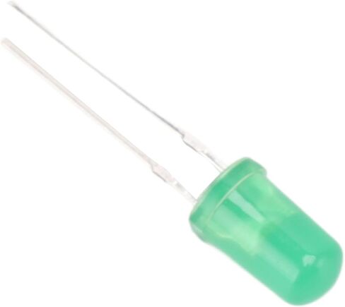 TOPINCN 100pcs 5mm LED Diodes, DIY Light Emitting Diodes Circuit Assorted Kit, Red Green Yellow Blue White for Appliance Repair Science Project Lighting Bulb Lamp Assorted Kit in Saudi Arabia