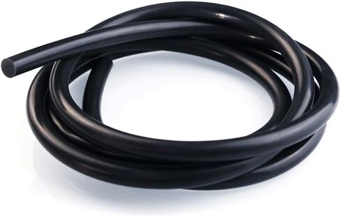 5M Black Solid Silicone Round Cord Rubber Gasket Trim Seal Strips, for Home Improvement O Ring Waterproof High Temperature Resistant(Dia 9mm) in Saudi Arabia