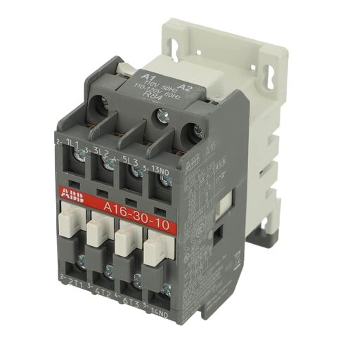 A16.30.10 110V 50HZ | 1SBL181001R8410 | A16-30-10 110V 50/60HZ | ABB 3 Pole CONTACTOR, 110V 50HZ / 110-120V 60HZ, 7.5KW (AC-3), 3NO, 1NO Auxiliary Contact in Saudi Arabia