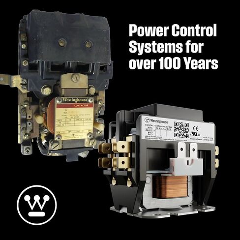 Westinghouse HVAC Countor ، 2 عمود ، 40 أمبير ، ملف 120 فولت ، العروات والخط والتحميل ، A2L محدد AC AC ، UL معترف به وموافقته على UL 60335 in Saudi Arabia