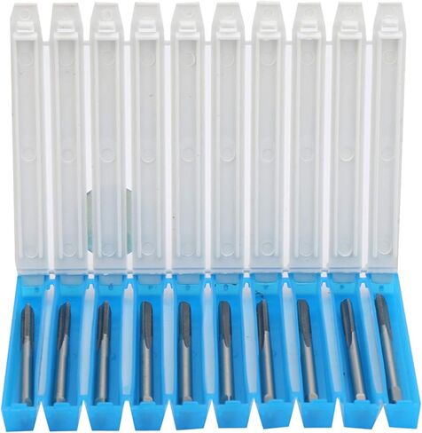 Fydun 10pcs M3 الخيط ، غسالات النقر فوق السرعة عالية الصلب الحفر مستقيمة أجهزة صلابة HSS للآلة لاستنباط الحديد المقاوم للصدأ Tapping x 0 5 H2 in Saudi Arabia