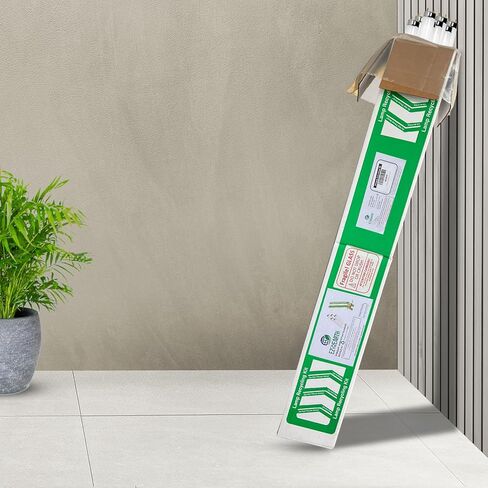 Recycling Box for Straight Lamps – Prepaid | Mail Back Recycle Kit That Holds up to 27 x T12 Tube Lights or 64 x T8 Fluorescent Tubes - (4 Foot Standard Box) in Kuwait