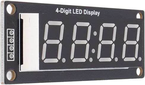 0.56in LED Display Module 4 Digit 7 Segment Digital Tube Clock Module with Pin Header 5V in Saudi Arabia