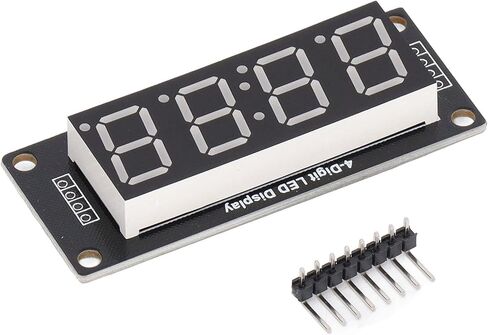 0.56in LED Display Module 4 Digit 7 Segment Digital Tube Clock Module with Pin Header 5V in Saudi Arabia