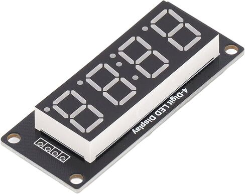 0.56in LED Display Module 4 Digit 7 Segment Digital Tube Clock Module with Pin Header 5V in Saudi Arabia