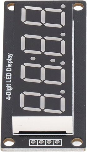 0.56in LED Display Module 4 Digit 7 Segment Digital Tube Clock Module with Pin Header 5V in Saudi Arabia