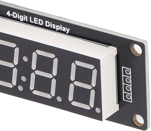 0.56in LED Display Module 4 Digit 7 Segment Digital Tube Clock Module with Pin Header 5V in Saudi Arabia