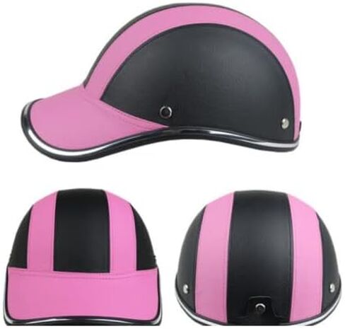 Bicycle Helmet PU for Adults Small/Large Baseball Cap Bike Helmet for Women and Men Adjustable Safe Sunshade 21.7-24.4 INCH Bike Cycling Helmets in Kuwait