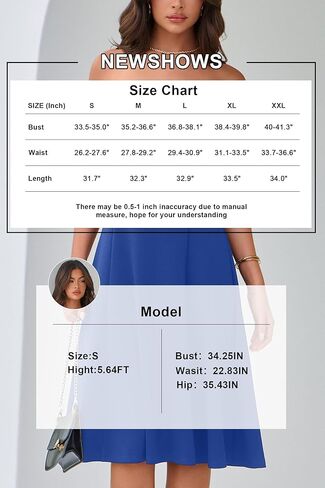 Newshows Womens 2025 Summer Cocktail Dress Stretch Wrinkle-Free Elegant Strapless Tube Formal Evening Party Skater Midi Dress in Saudi Arabia