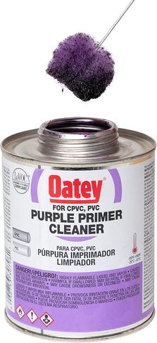 Oatey 32 OZ Purple Primer/Cleaner (30806) (12/each), 1 Quarts (Pack of 1), No Color, 32 Fl Oz in Saudi Arabia