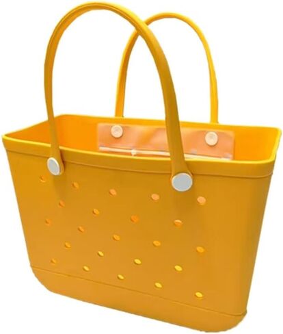 Oversized Beach Tote Bag, Extra Large Rubber Waterproof Sandproof Bag, Washable Durable Travel Tote for Pool in Saudi Arabia