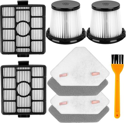 Replacement HEPA Filter for Shark BU3523 BU3521 BU3120 Cordless Stick Vacuum,Washable&Reusable Pre-Motor,Foam,and Auto-Empty System Filters-Compatible,Clean&Empty Cordless Vacuum Cleaner (7 Pack) in Saudi Arabia