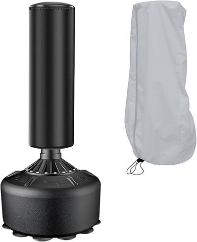 HEVSTIL Free Standing Punching Bag Cover, Outdoor Waterproof, Standing Boxing Bag Cover, Adjustable Thickened Heavy Punching Bag in Saudi Arabia