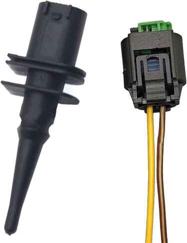 Ambient Outside Air Temperature Sensor with Connector Plug for BMW 1 6 7 Series E39 E46 X3 X5 X6 Z4 Z8 MINI R50 R53 R56 R55(Sensor and Wire) in Saudi Arabia