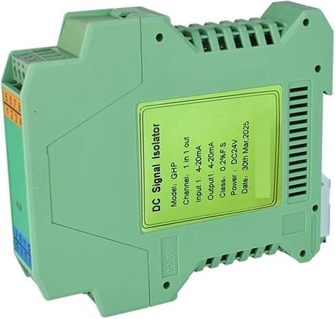 مستشعر عزل الإشارة التناظرية DC استشعار الجهد الحالي 1 في 2 OUT 0-10V 4-20MA 0-5V INGIDATOR DC24V 220V (1in 1 Out ، إدخال 0-5V_OUTPUT 0-20MA_DC24V PWR) in Saudi Arabia