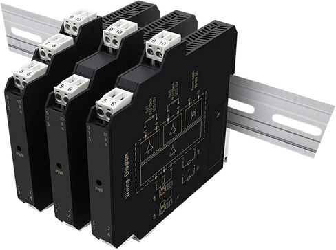 THS-IP 2 in 2 Out Passive Two-Wire Signal Isolator 4-20mA Current Voltage Analog Input Power Distribution 24V(Output 0-5V_Input 0-20MA) in Saudi Arabia
