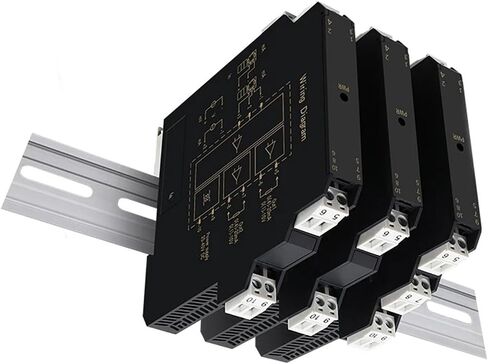 THS-IP 2 in 2 Out Passive Two-Wire Signal Isolator 4-20mA Current Voltage Analog Input Power Distribution 24V(Output 0-5V_Input 0-20MA) in Saudi Arabia