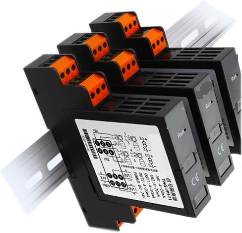 Signal Isolator DC24v 4-20ma/0-10v(1IN2OUT,0-10V Output_0-20MA Input_DC24V) in Saudi Arabia