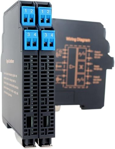 DC 4-20ma Input Analog Signal Isolator Converter/Signal Distributor with 4-20ma Output(1 in 1 Out,0-20mA to 0-20mA) in Saudi Arabia