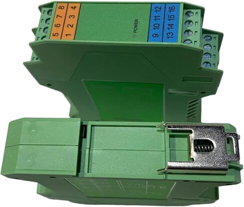 Signal Isolator Power Supply Current Transmitter 4-20mA to 0-10V Isolator Distribution Signal Distributor 420ma Analog Isolation(1 in 1 Out,Output 0-10V_Input 4-20MA_DC24V) in Saudi Arabia